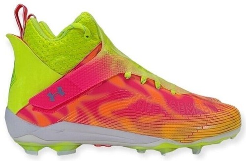 Under Armour Blur Smoke 2.0 White Football Cleats 3027999  display picture 3
