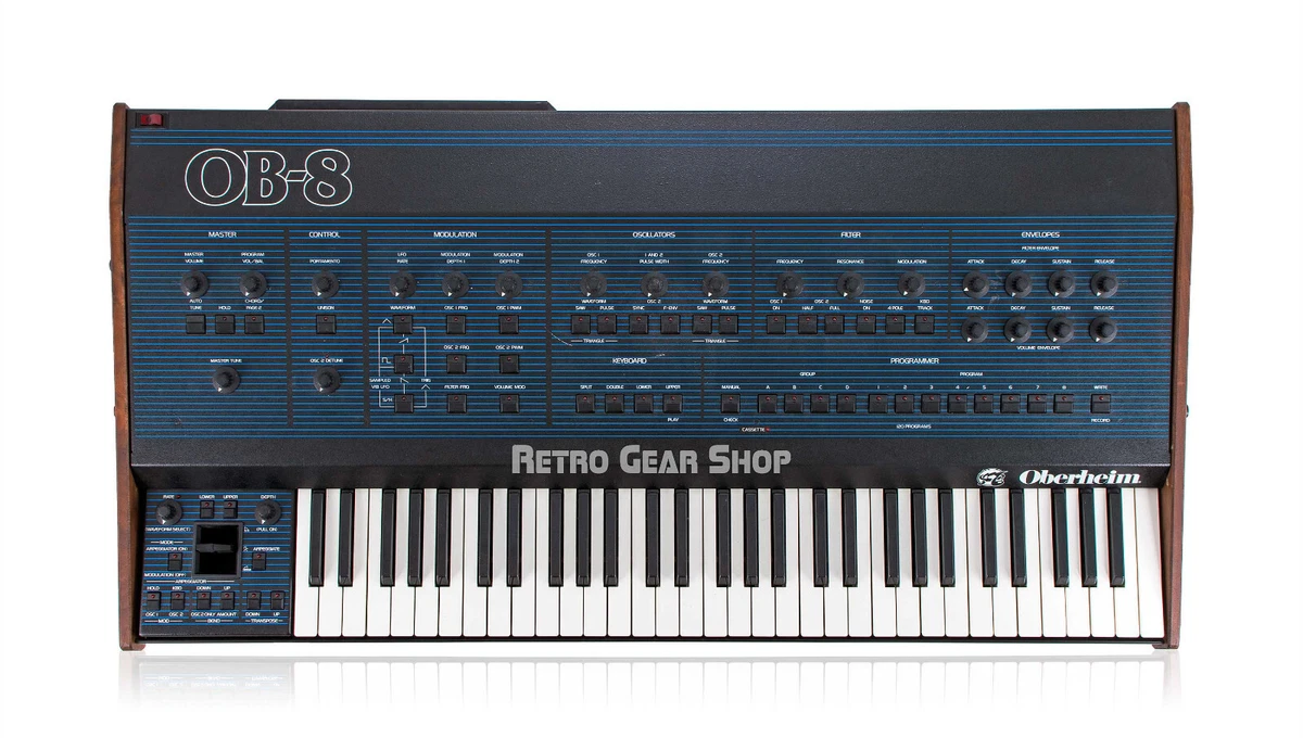 Oberheim OB 8 Subtractive Analog Synthesizer Vintage Rare OB8 eBay