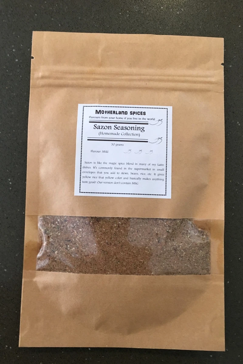 SAZON SEASONING (Homemade Collection) 50 GRAMS SPICE MIX