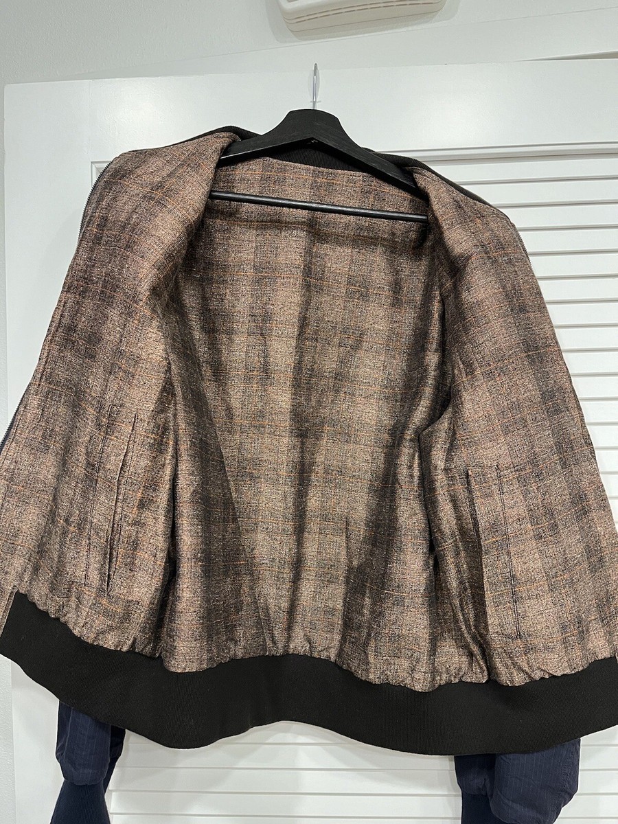 Dries Van Noten Reversible Cotton Bomber Jacket Size 50