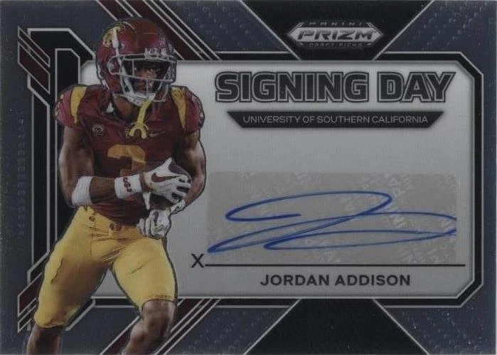 2023 Panini Prizm Draft Picks Jordan Addison #SD-JOA