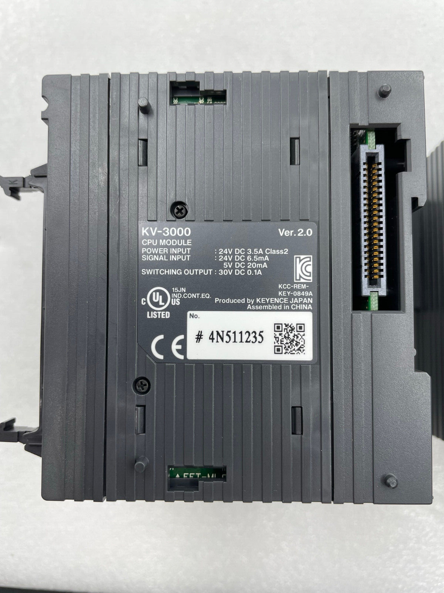 Keyence KV-3000 with KVB16XC KVB16RC x2 KV-16RC KV-TF40 KV-LM20V