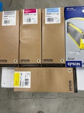 5 Original Ink Epson Stylus Pro 4800/T6069/T5654/T6055/T606B-T6067 220ML