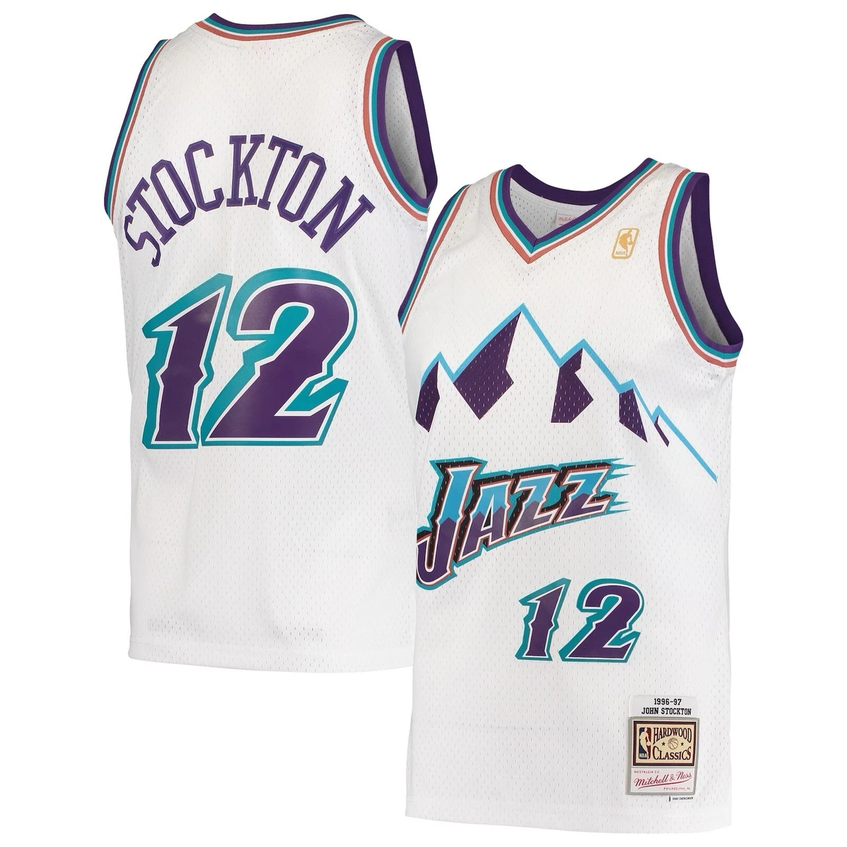 Lakers 5xl Basketball Jersey Utah Jazz Karl Malone 96-97 Jersey XL 