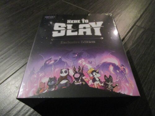 NEW Here to Slay Board Game Sealed Kickstarter Exclusive Edition KS - Picture 1 of 2