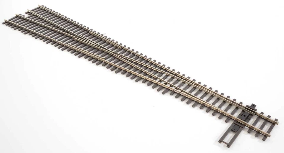 Walthers HO Scale ~ Code 83 Nickel Silver DCC Friendly #10 Turnout Left ~ 83021 - Image 2 of 4