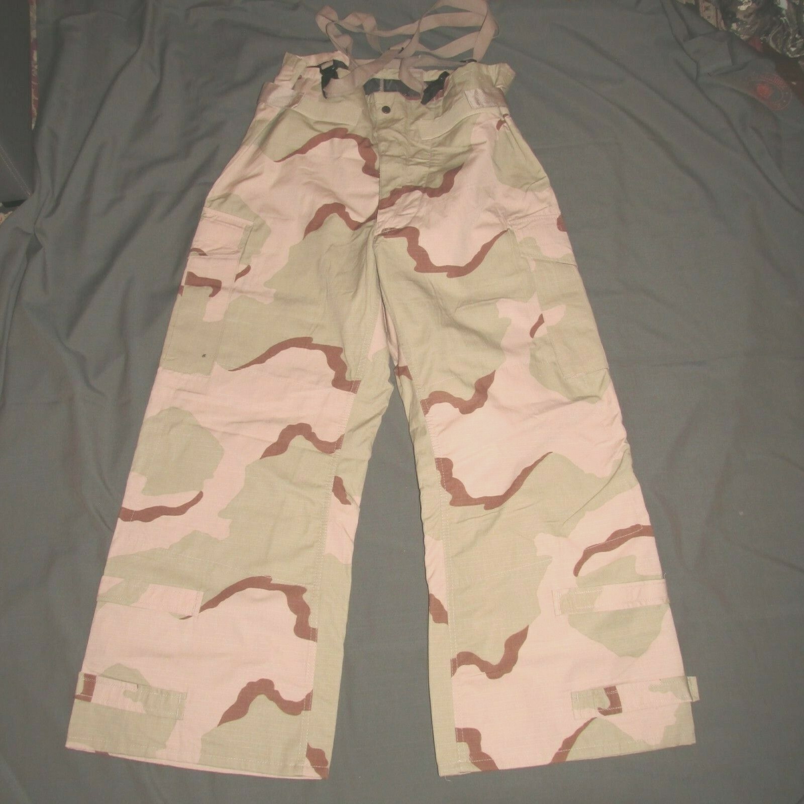 Over Garment Chemical Protective NFR Desert Rip Stop Camo Pant Men's L