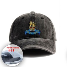 Vintage Royal Army Pay Corps Baseball Cap Unisex Denim Hat Adjustable Dad Hat