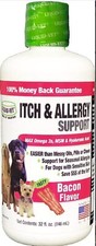 Liquid-Vet by COOL PET Holistics K9 Itch  Allergy Advanced Formula, Bacon Flavo