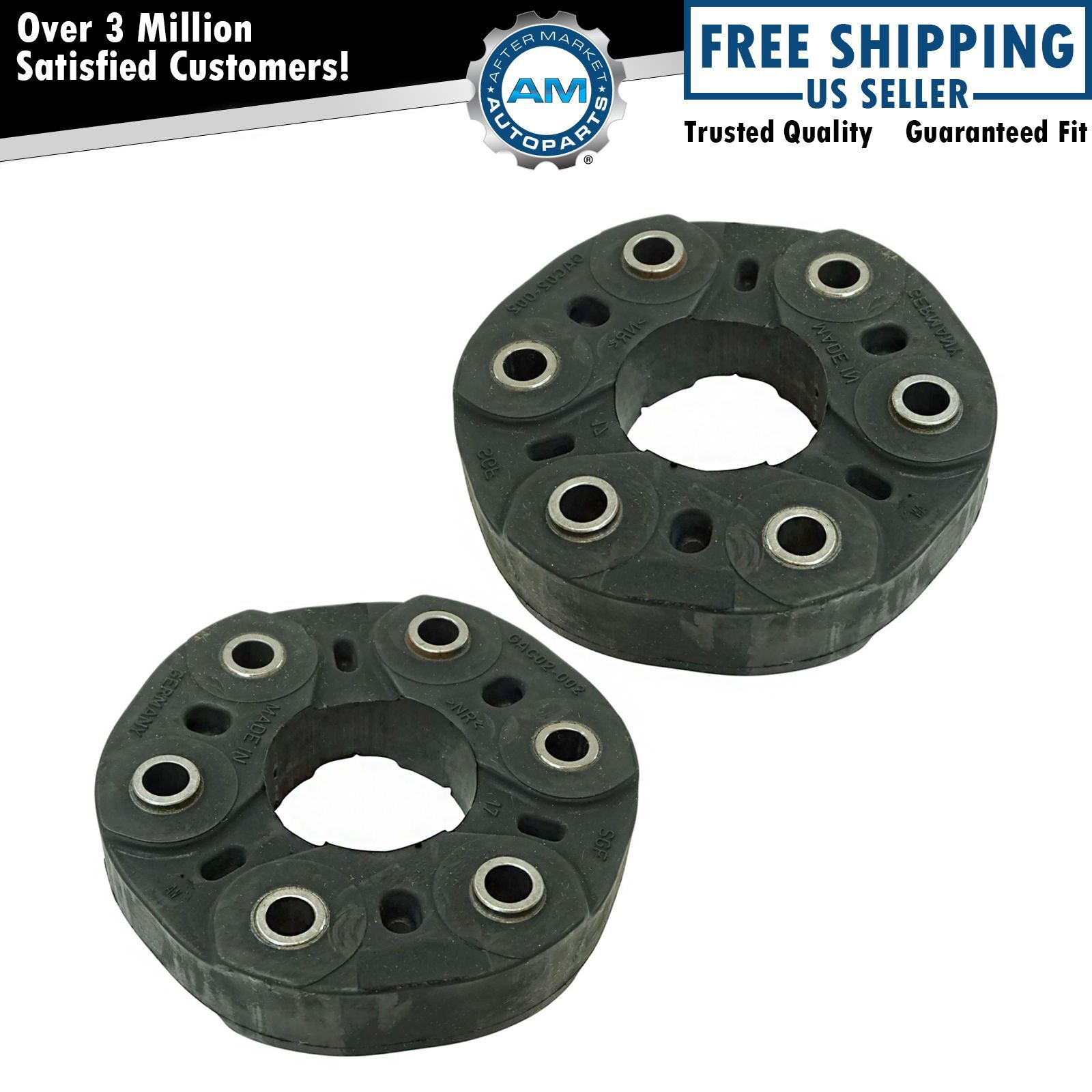 Dorman Front & Rear Drive Shaft Flex Coupler Disc Joint Pair for