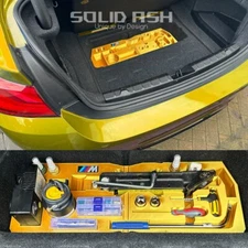BMW Prestige Organiser 3 4 Series Non Runflat boot trunk Tyre Repair Kit Safety