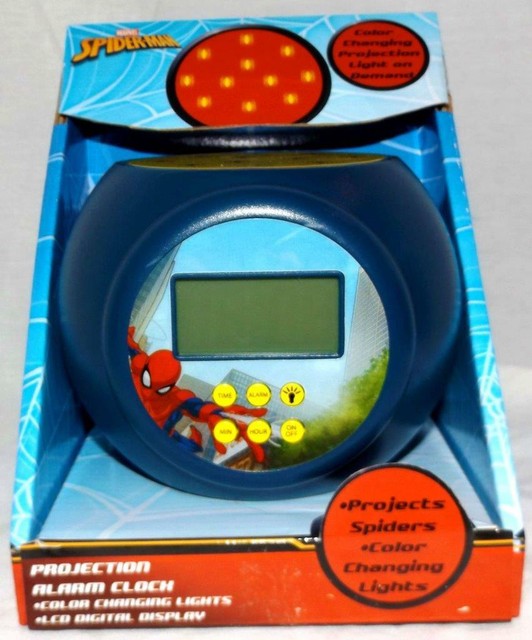 Marvel Spiderman Color Changing Ceiling Projection Timed Night