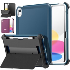 For iPad 10th Generation A16 11 in Shockproof Case Screen Protector Stand Cover