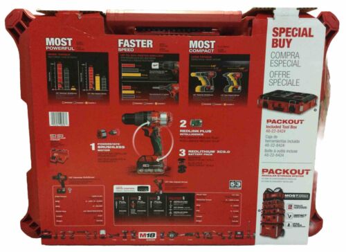 Milwaukee 2897-22PO M18 Fuel 2-Tool Combo Kit Hammer Drill & Impact Driver - Picture 2 of 2
