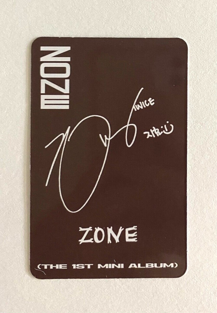 TWICE Jihyo The 1st Mini Album ZONE Standard Official Photocard