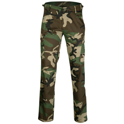 Mil-Tec US BDU Ranger Hose Armee Kampf Taktisch Softair Buschwerk Woodland Camo