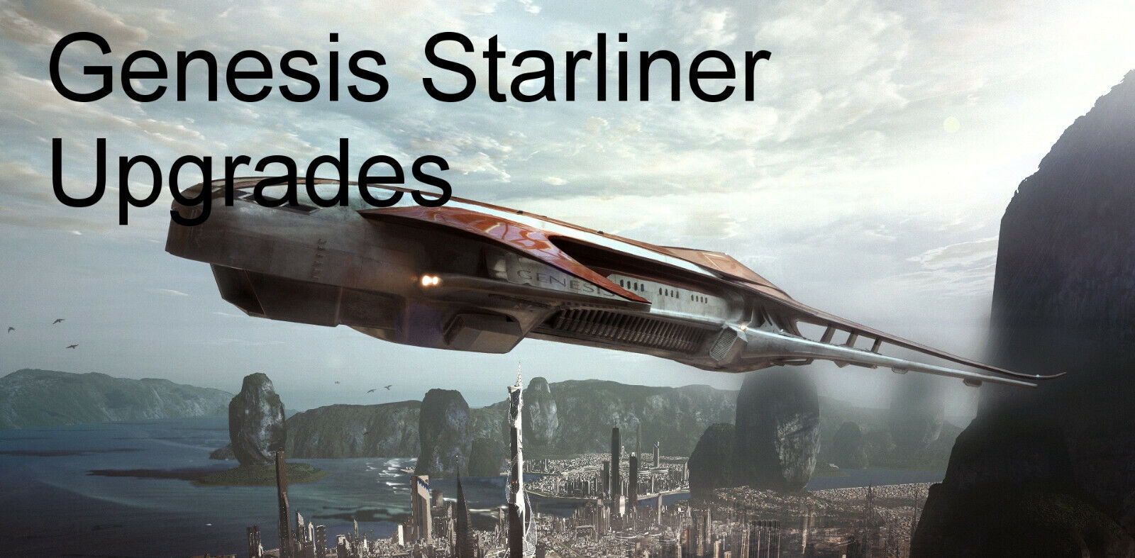 Star Citizen - Genesis Starliner Upgrades (CCU) Oryginalna gwarancja, gwarancja jakości