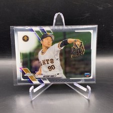 2021 Topps Chrome NPB RC #63 Natsuki Toda Yomiuri Giants