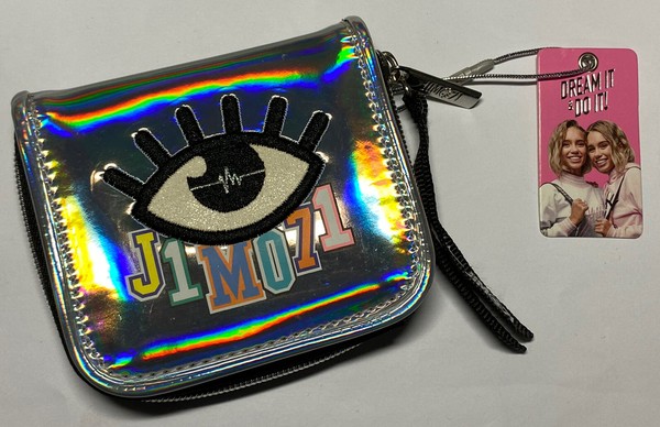 Depesche 10500 J1MO71 Lisa & Lena Portemonnaie GeldböRse Holo Silber-image