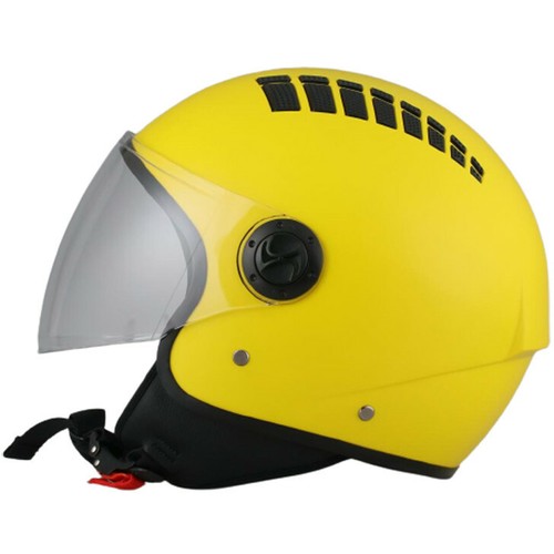 CASCO ESTIVO AREATO MOTO SCOOTER DEMI JET BHR 810 AIR GIALLO OPACO TG XL |  eBay