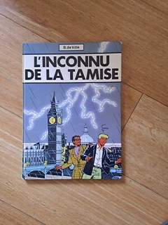 Bd L'inconnu de la Tamise B.De Ville 1ère édition 1984