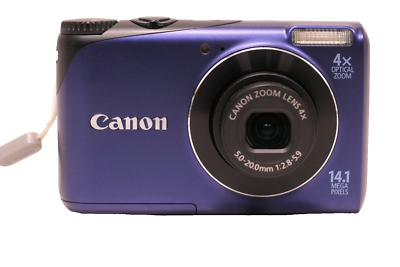 Canon PowerShot A2200 14.1 MP Digital Camera Blue | eBay