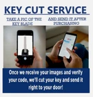 KEY CUT SERVICE
