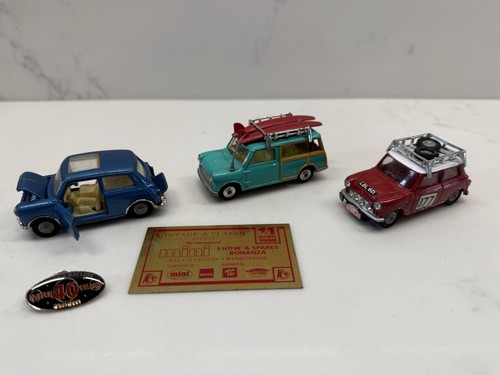 Corgi 485 Surfing B.M.C. Austin Mini Countryman w/boards Cooper S 177 & 334