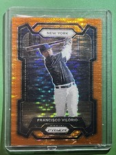 2024 Panini Prizm - FranciscoVilorio #236 Orange Pulsar Prizm    #269/399 (RC)