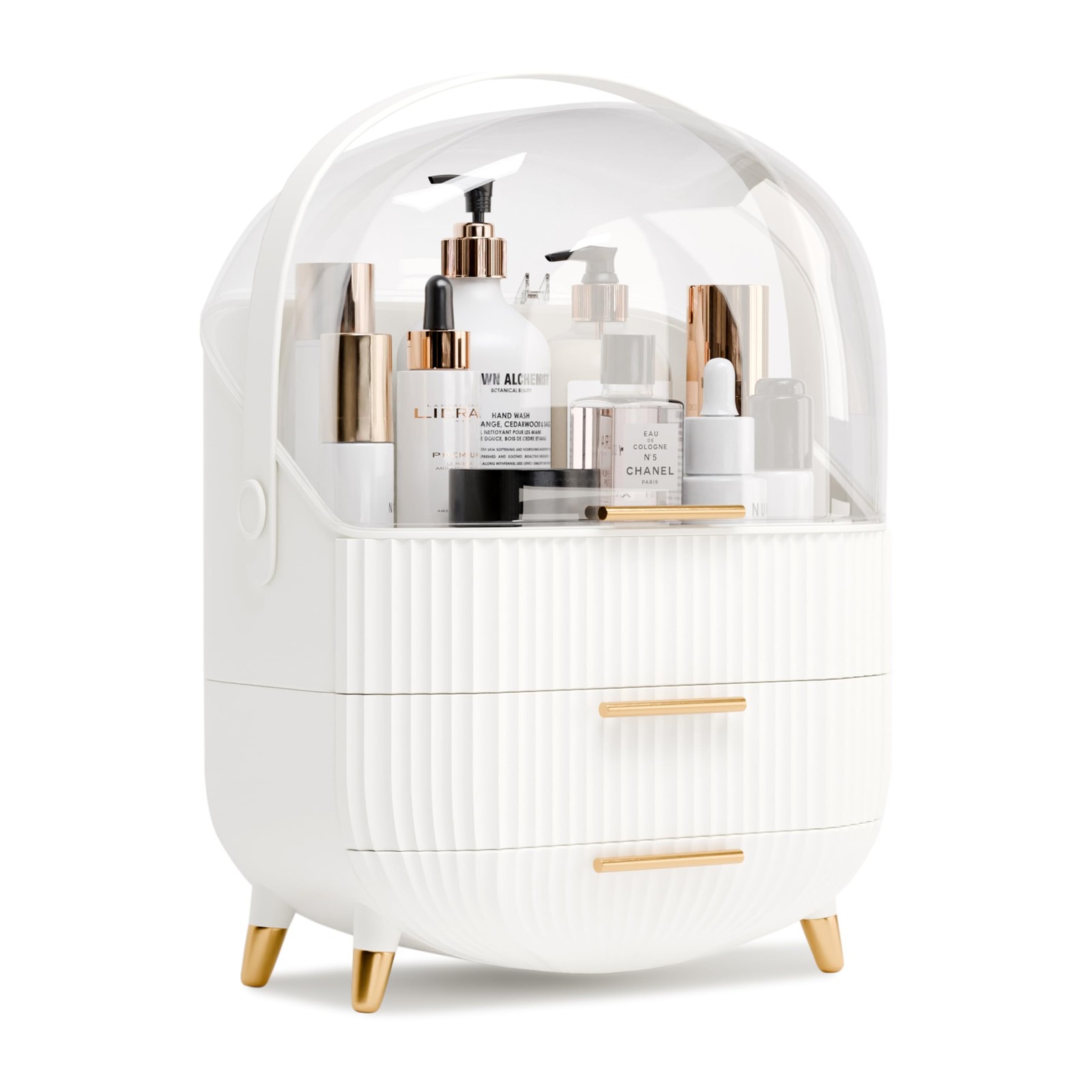 Makeup Organizer and Storage for Vanity Cosmetics Skincare Beauty Essentials
