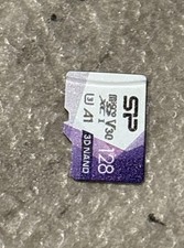Silicon Power 128GB Micro SD Card 3D NAND V30 XC I A1 Memory Card
