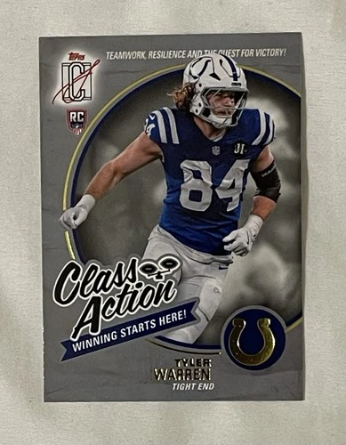 2025 Topps Signature Tyler Warren Base (RAW)