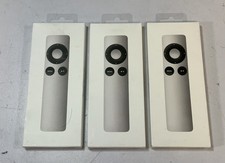  Lot of 3 Apple A1294 Wireless TV Remote Control MM4T2AM/A , White "K4C"