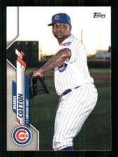 2020 Topps Update #U-225 Jharel Cotton Chicago Cubs TW5860