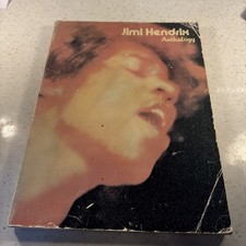 Vintage Jimi Hendrix Anthology Songbook Piano Vocal Guitar Music Book Rare
