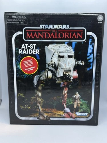 Hasbro Star Wars Vintage Collection Mandalorian AT-ST Raider Figure Vehicle New