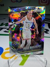 2025 Prizm WNBA Paige Bueckers #5 Ice Prizm Rookie RC - Dallas Wings