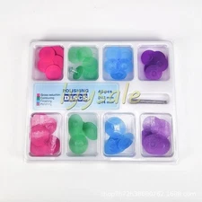 40Pcs Diamond Polishing Disc Disposable Dental Resin Finishing Material Tool