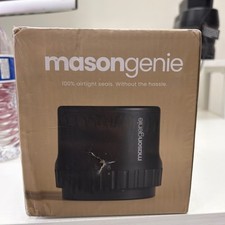 Mason Genie Vacuum Sealer Kit Mason Jar Sealer New In Box For Regular and Wide