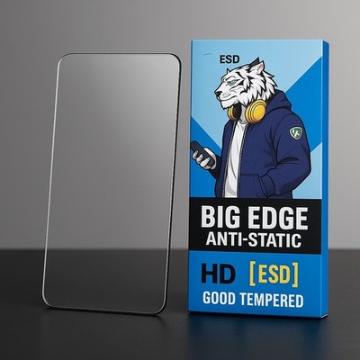 1x Schutzglas für Samsung Galaxy S25 Ultra S24plus  HD, Big Edge, Anti-Statik