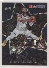 2020-21 NBA Hoops Lights Camera Action Purple Explosion Donovan Mitchell #1 07d9