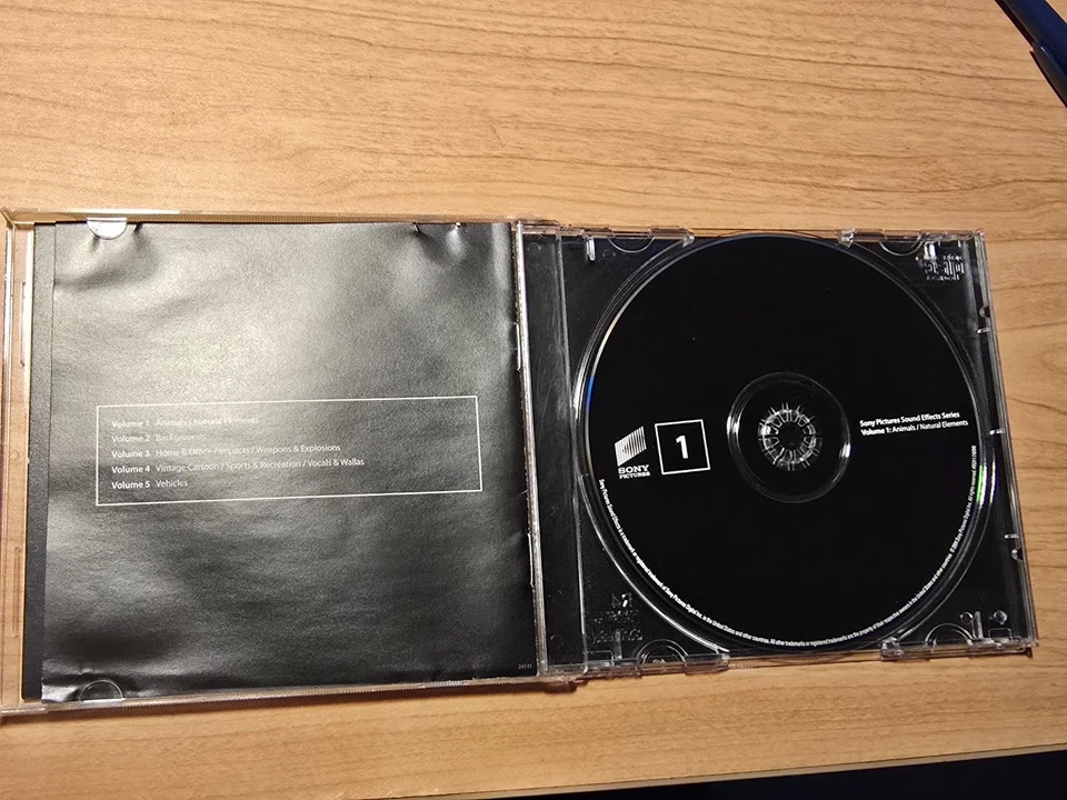 Sony Pictures Sound Effects Series Volume 1  ~ CD ROM ~ Never Played - Image 2 of 2