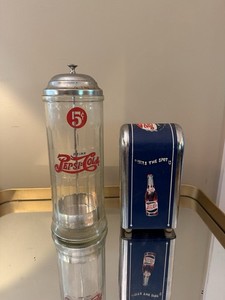 【Vintage】PEPSI COLA ストロー ディスペンサー ガラスケース Pepsi Straw Holder | eBay