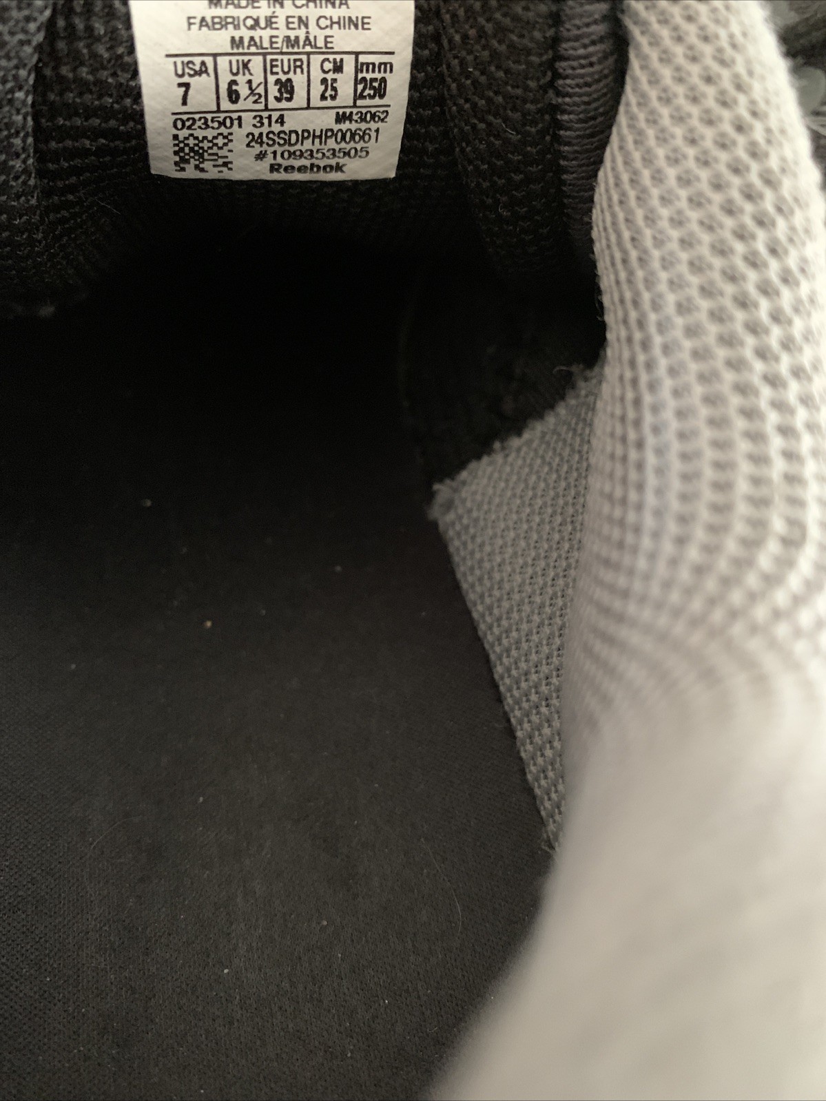 Men’s US 7 REEBOK ATV 19 Gray Black  All Terrain Running Shoes Drip Splatter thumbnail 16