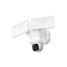 E30 Wireless Outdoor Hardwired Floodlight Security Camera with Pan and Tilt Lens