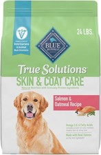 Blue Buffalo True Solutions Perfect Coat Dry Dog Food - Salmon, 24 LB