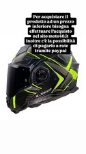 CASCO MOTO MODULARE LS2 FF901 ADVANT X CARBON-06 FUTURE II GIALLO FLUO