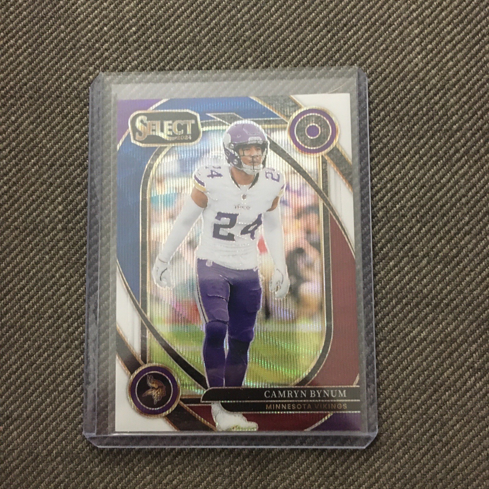 Camryn Bynum #234 2024 Select Football Prizm Red White And Blue /149
