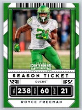 2020 Panini Contenders Draft Picks #86 Royce Freeman