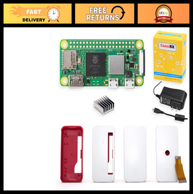 Raspberry Pi Zero 2 W Basic Kit with Official Case - DIY Electronics Project Sta